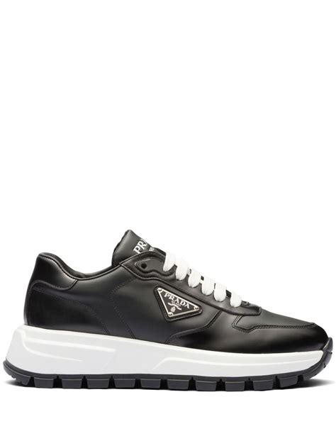 sneakers prada alte|prada lace ups.